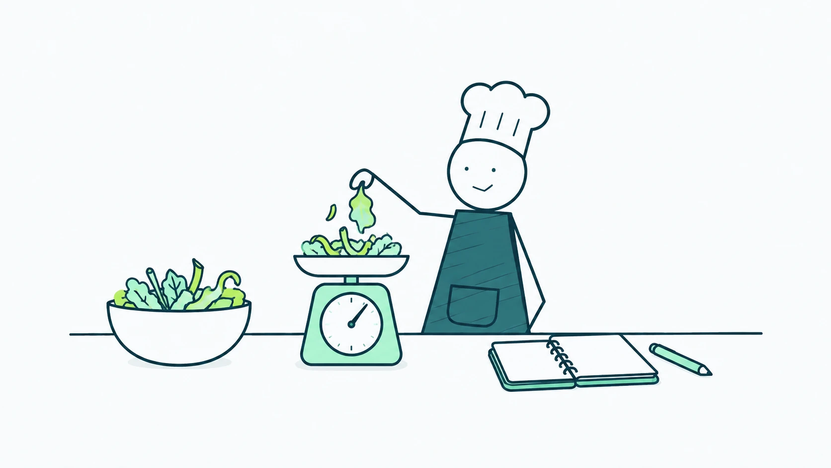 Ilustración del artículo: La comida que descartas también aparece en tus costos